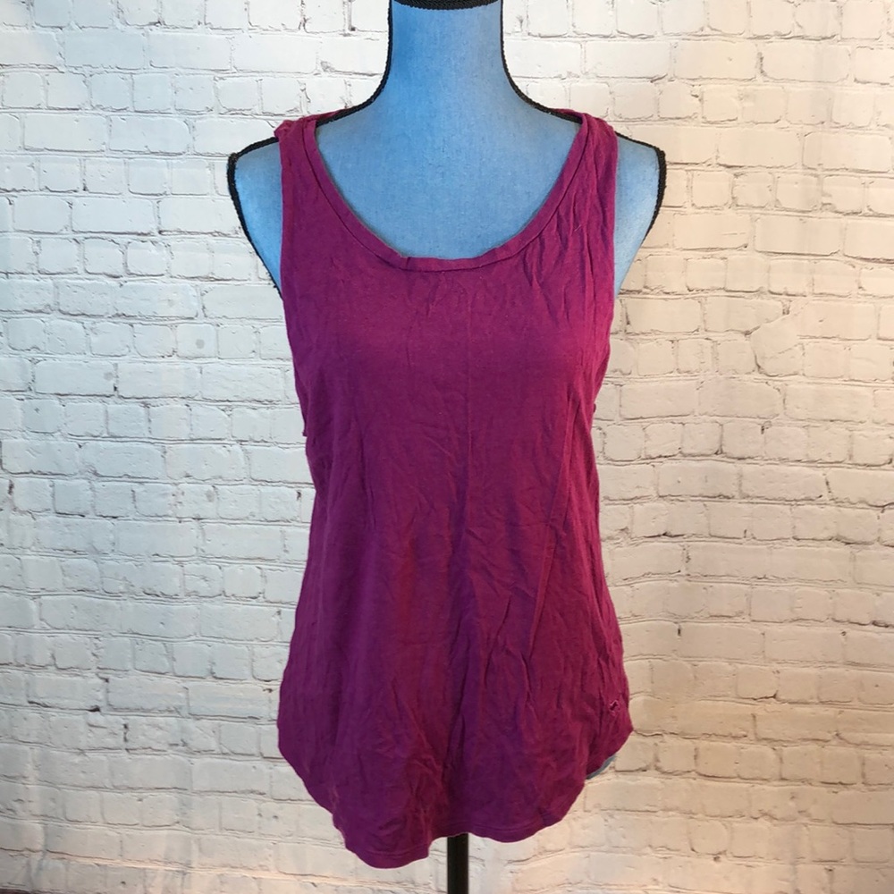 Victoria’s Secret PINK tank raw edge sleeve